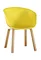 wood colour leg chair